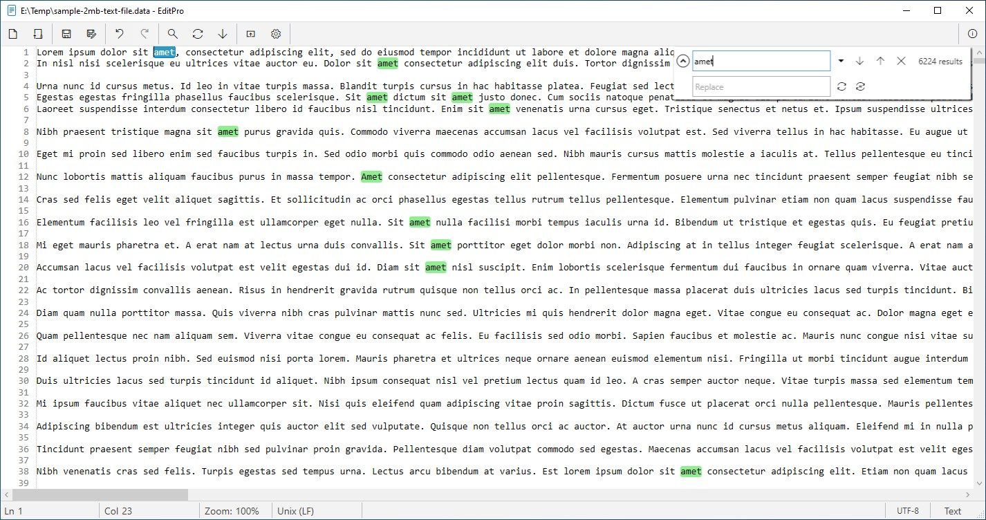 EditPro - Text & Binary Editor