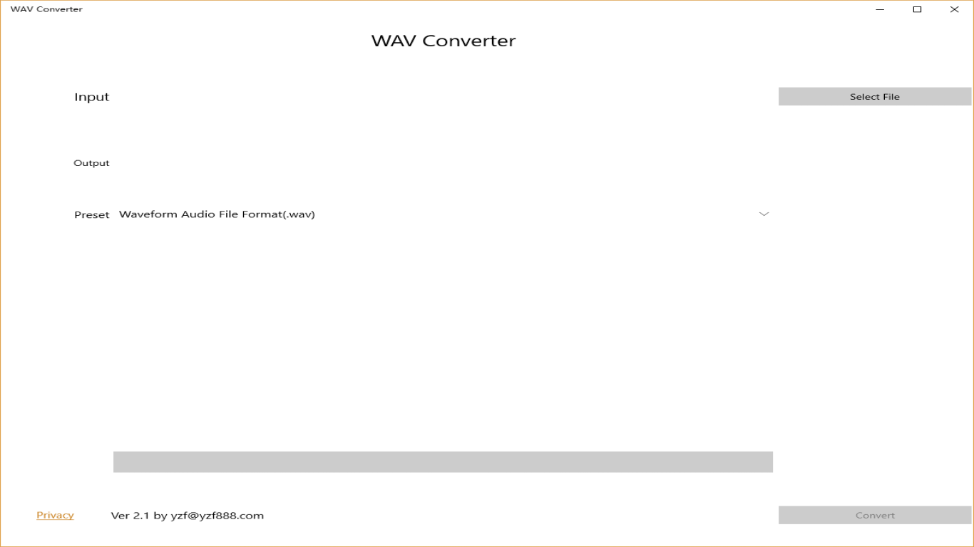 WAV Converter