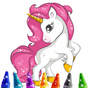 Glitter Unicorn Coloring Book : Cute coloring book for kids,Great Gift for Boys & Girls