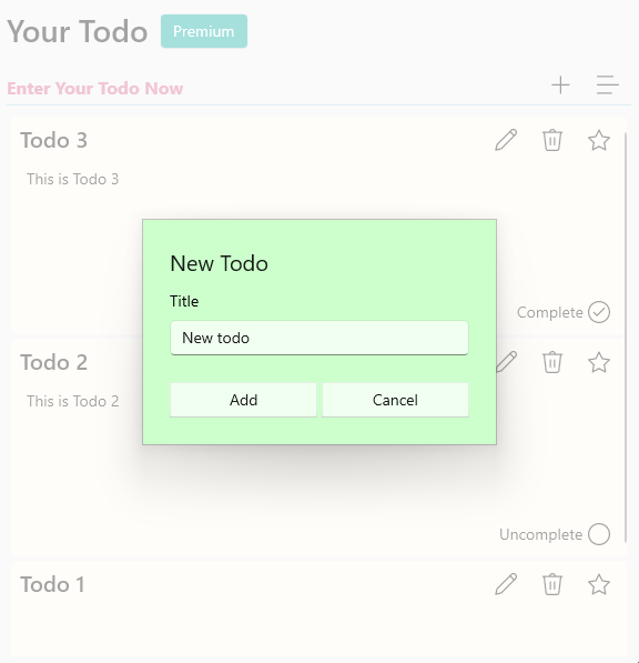 Your Todo