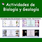 Actividades de Biología y Geología