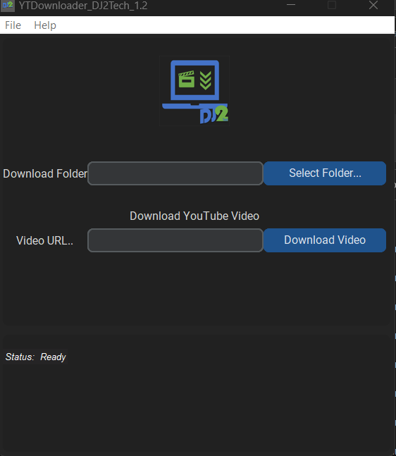 here you can choose the download location on your PC and past YouTube Video URl you want to download