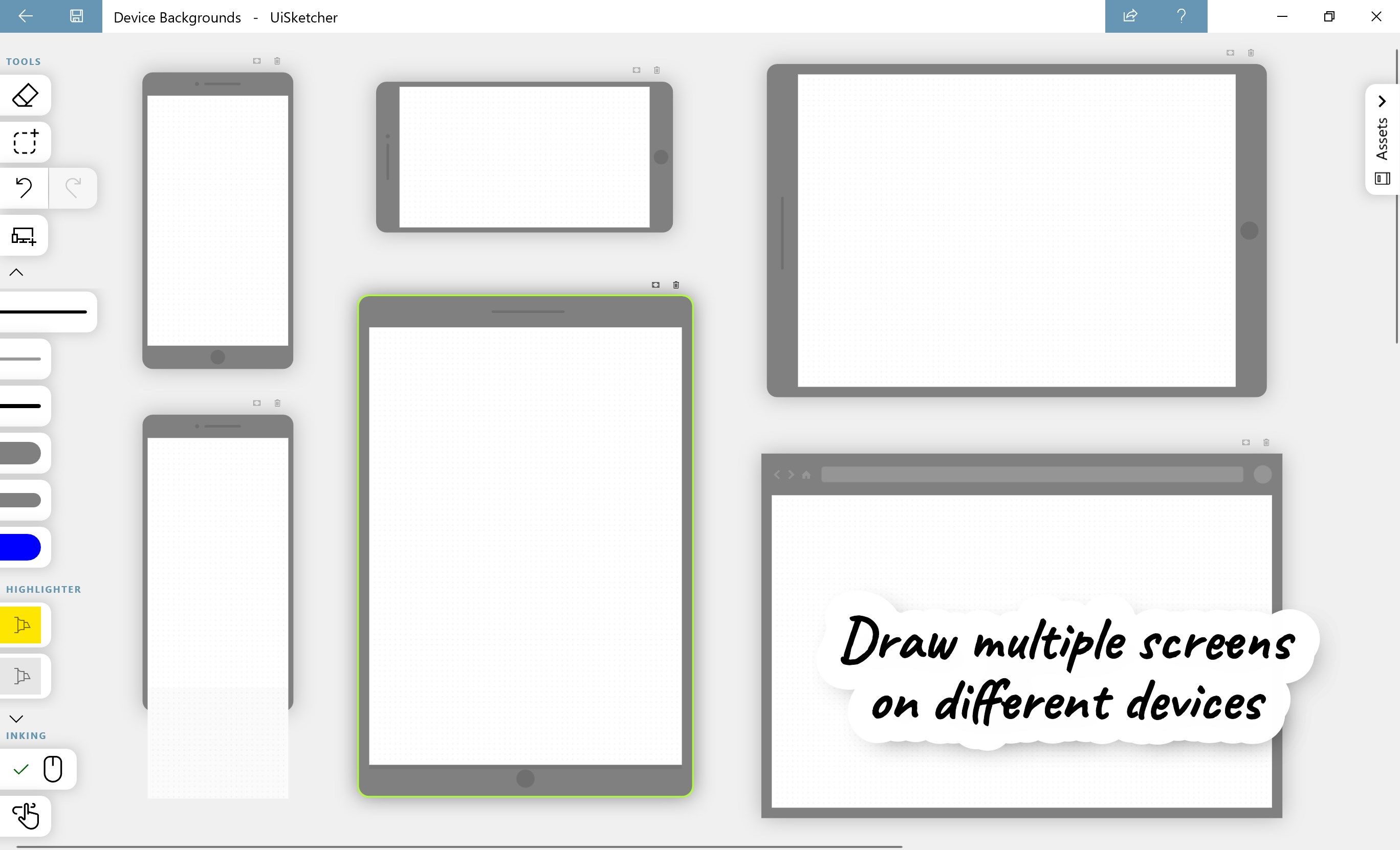 UiSketcher - Draw Wireframes and User Interfaces