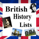 British History Lists