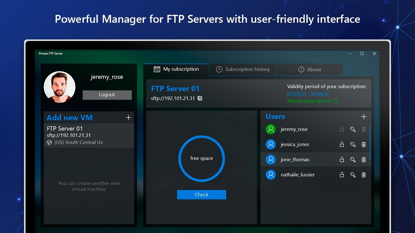 Private FTP Server