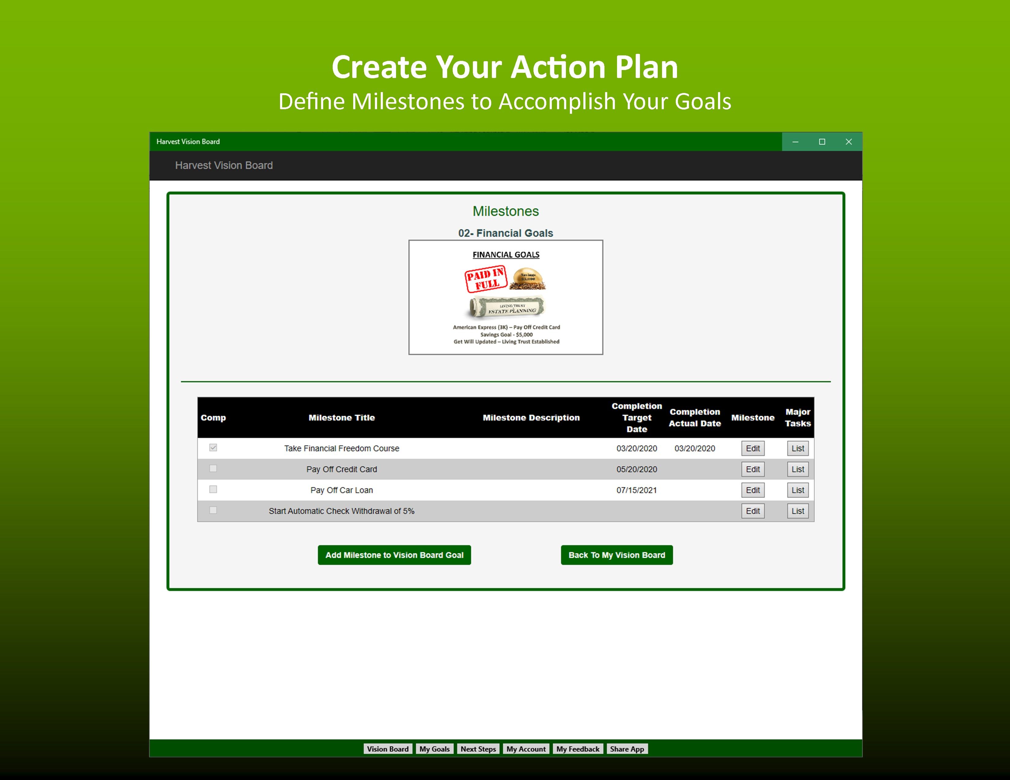 Create Your Action Plan