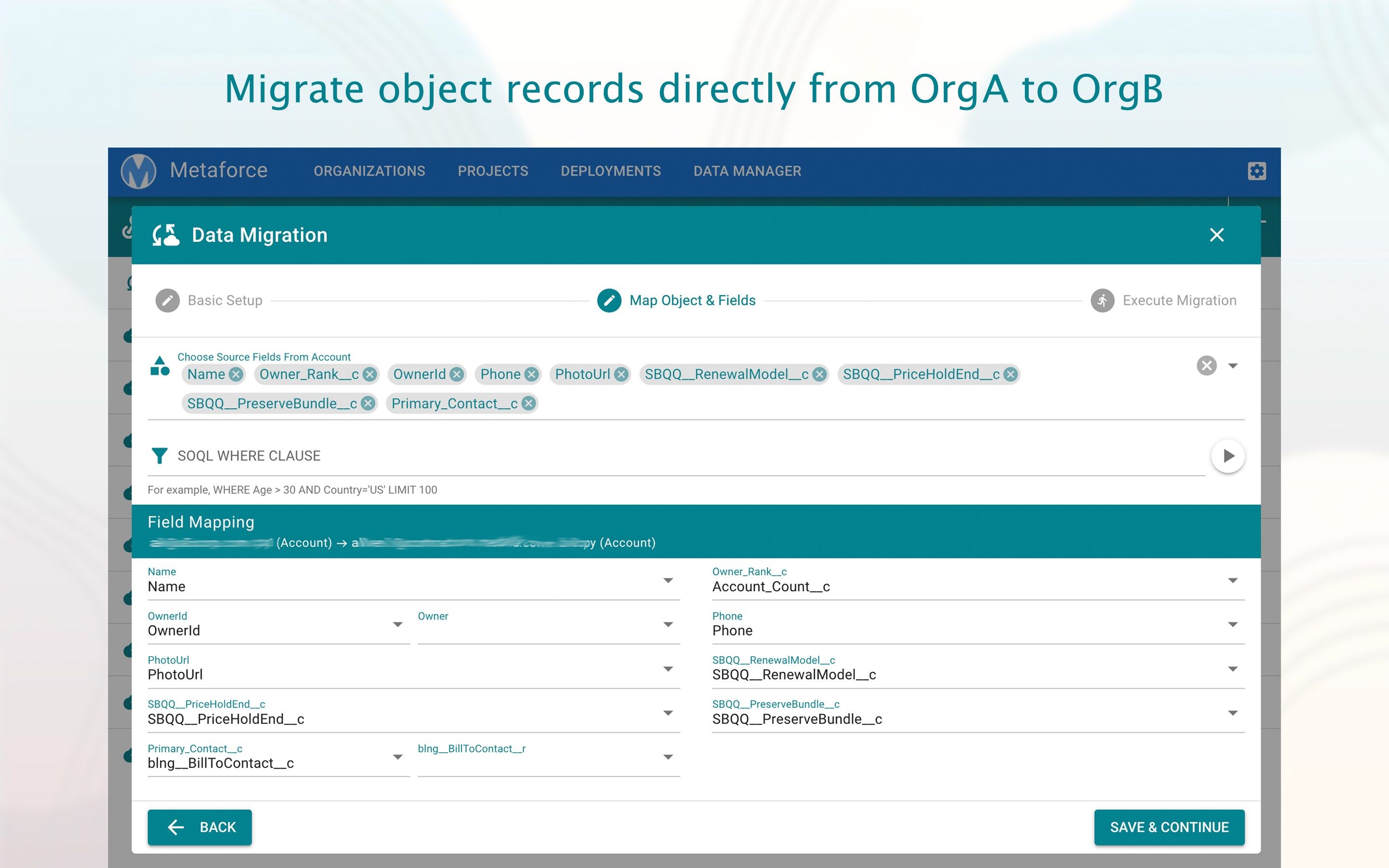 Migrate Object Records Easily