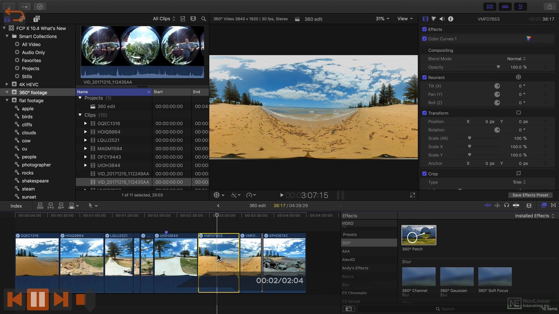 Whats New Course For Final Cut Pro 10.4