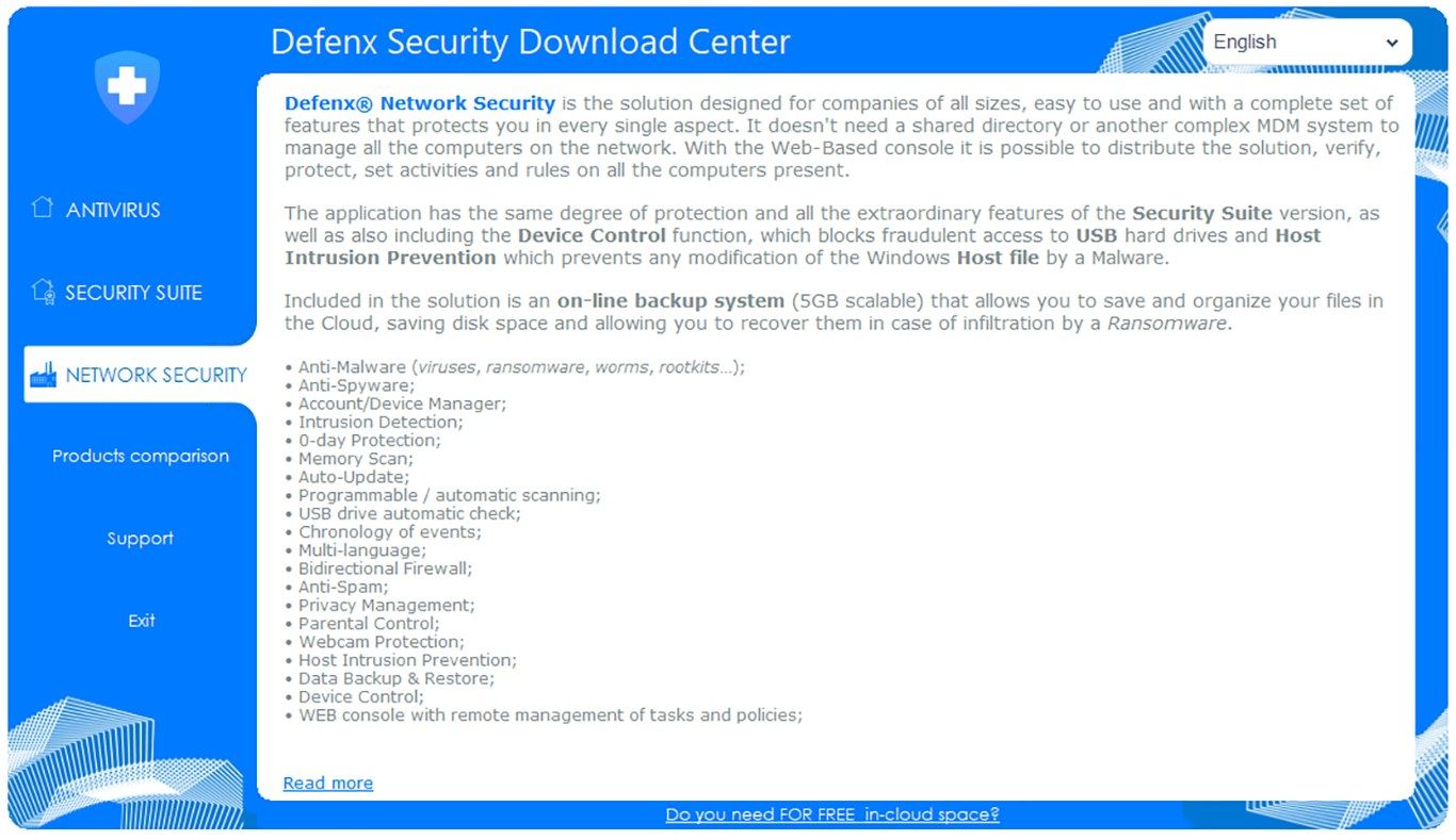 Defenx Security Download Center