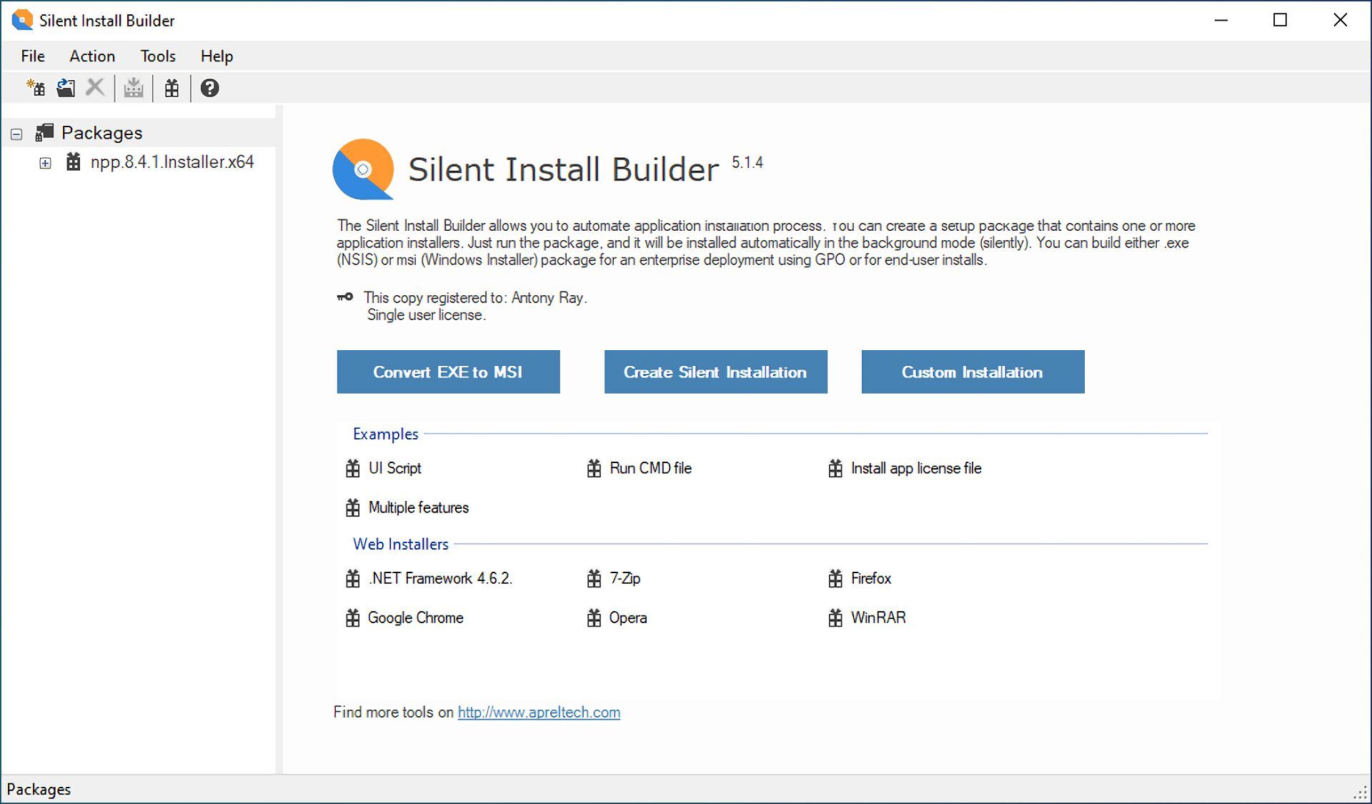Silent Install Builder 5 Trial