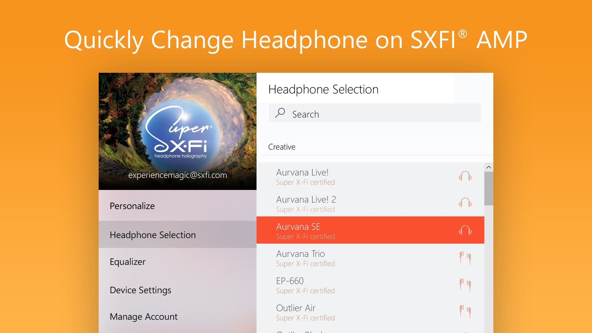 SXFI App