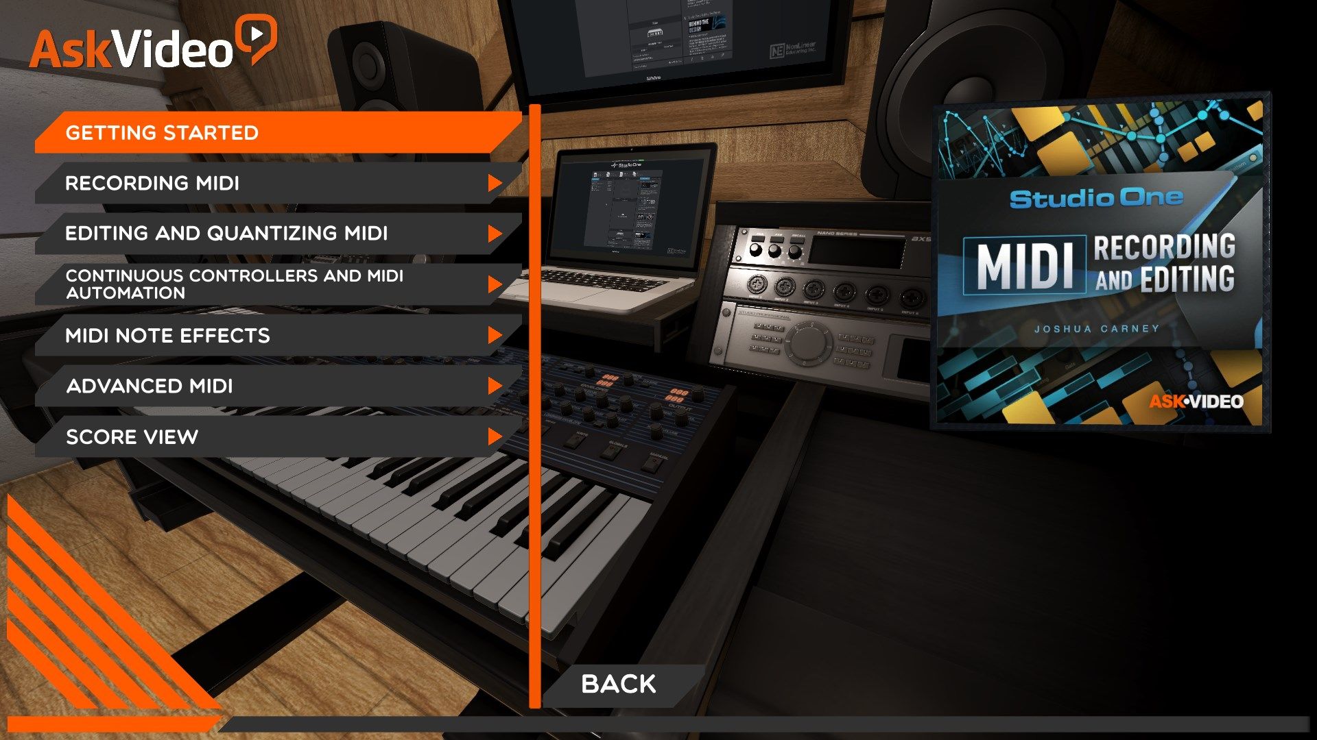 MIDI Recording and Editing Course for Studio One 5