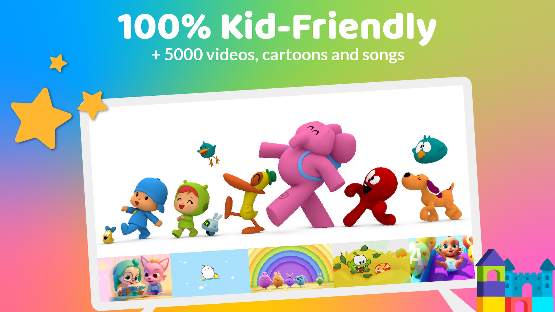 KidsBeeTV Shows & Games for Fire Tablet and Fire TV | Kids Safe Videos, Educational Games and Baby TV Songs