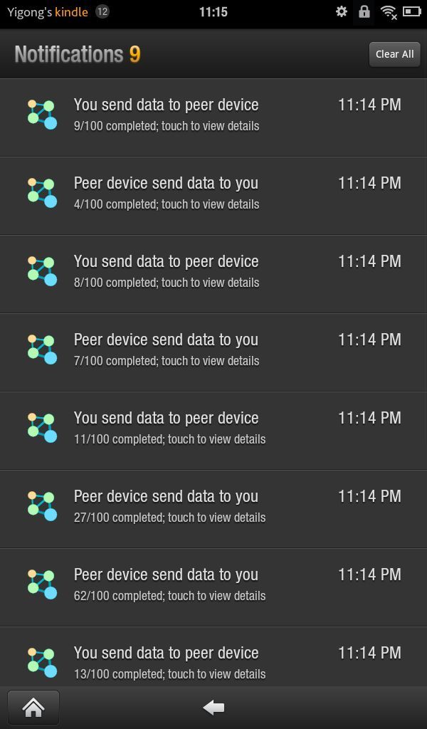 PeerDeviceNet(Free Edition) - Sharing over WiFi, WiFi Direct and Hotspot