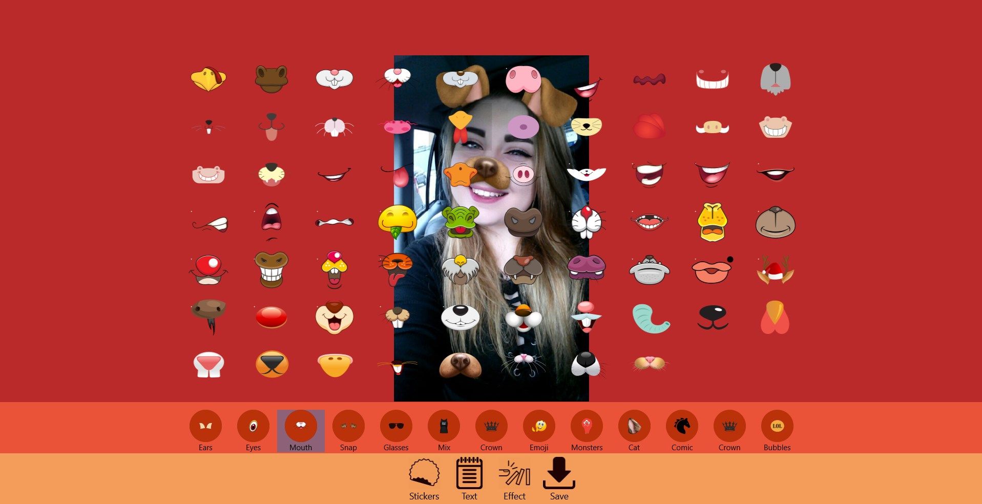 Snap Photo-Filters & Stickers