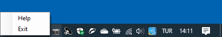 Daily Screenshot Taskbar Icon
