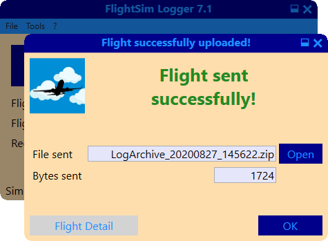 FlightSim Logger