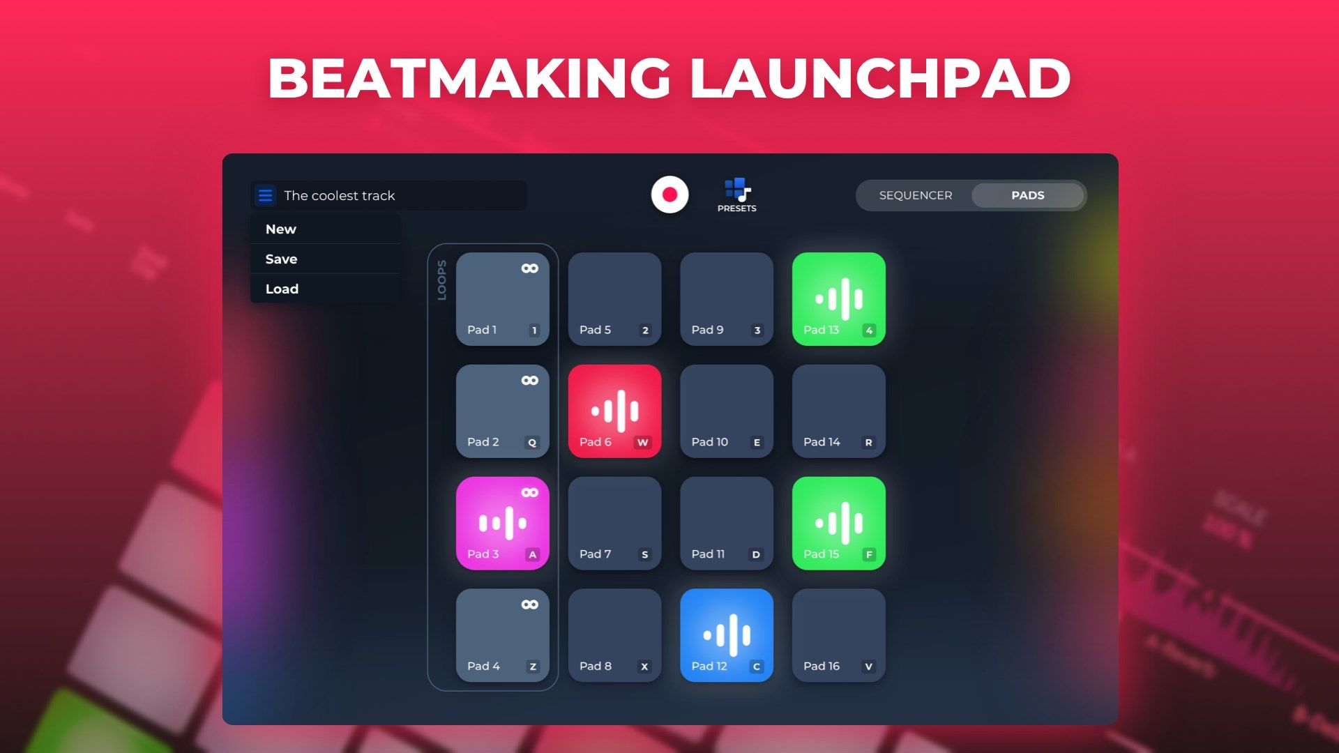 Pads Studio: Professional Beat Sequencer