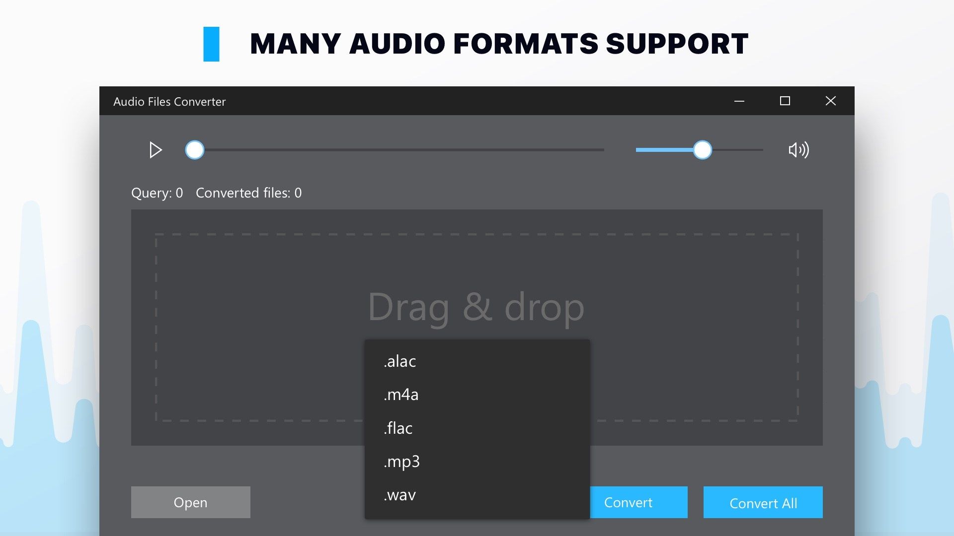 All Format Audio Files Converter