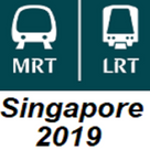 Singapore MRT (Metro) Map 2019