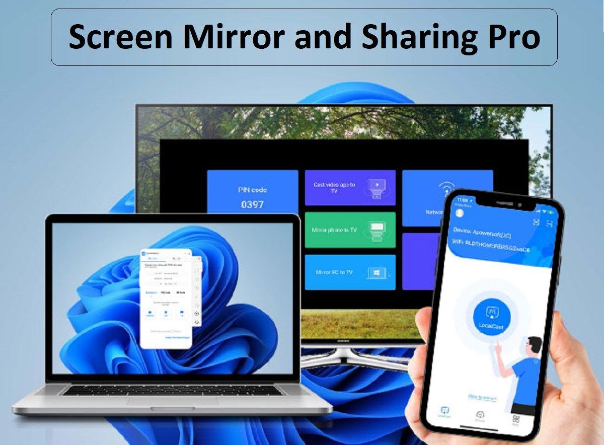 Screen Mirror and Sharing Pro