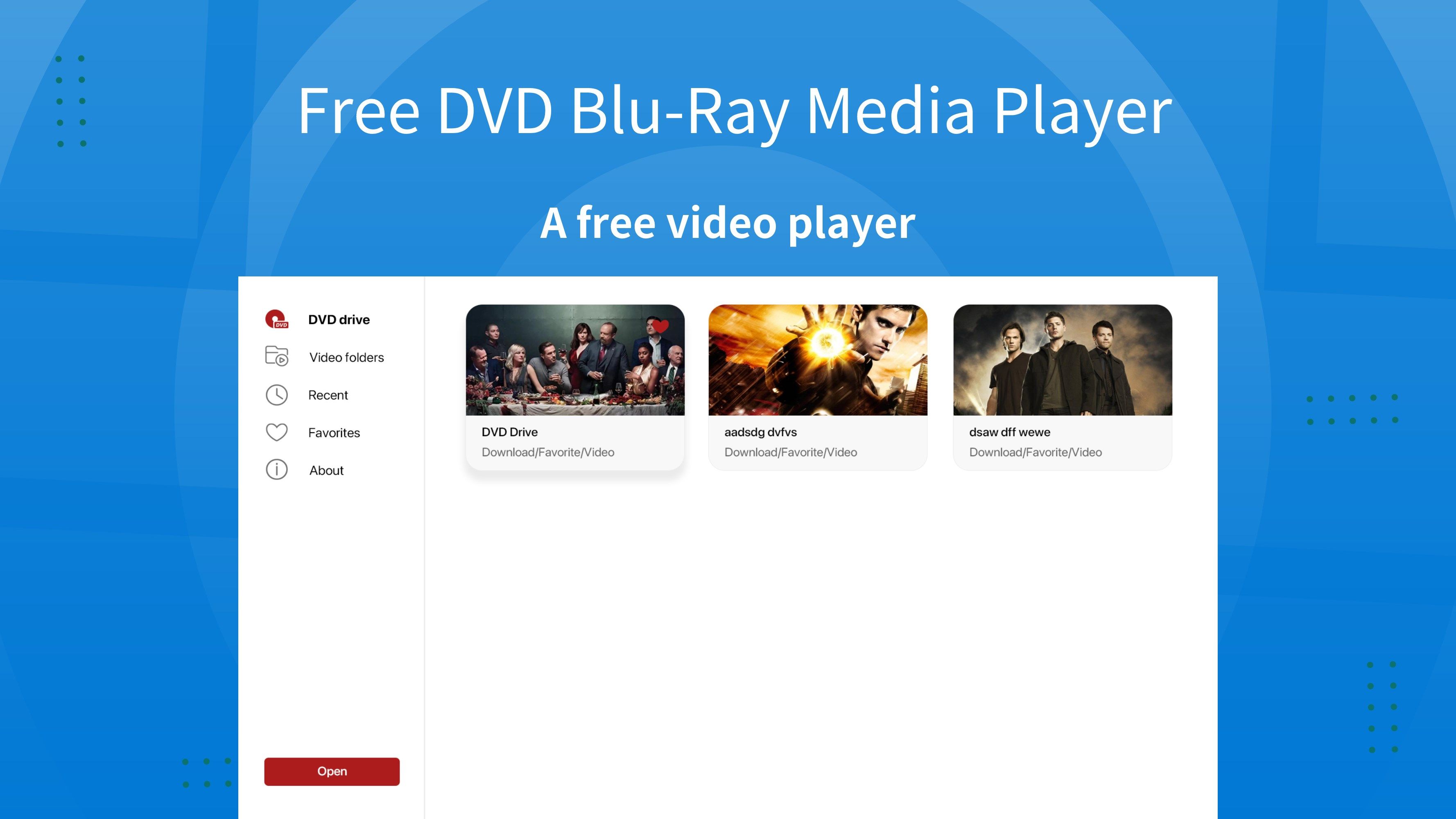 Free DVD Blu-Ray Media Player