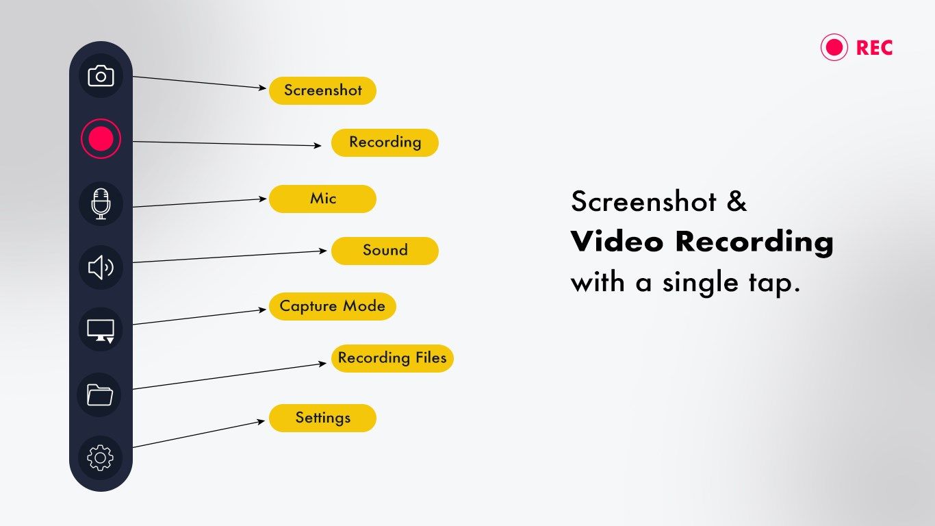 Screen Recorder Pro - Screenshots, Edit, Record