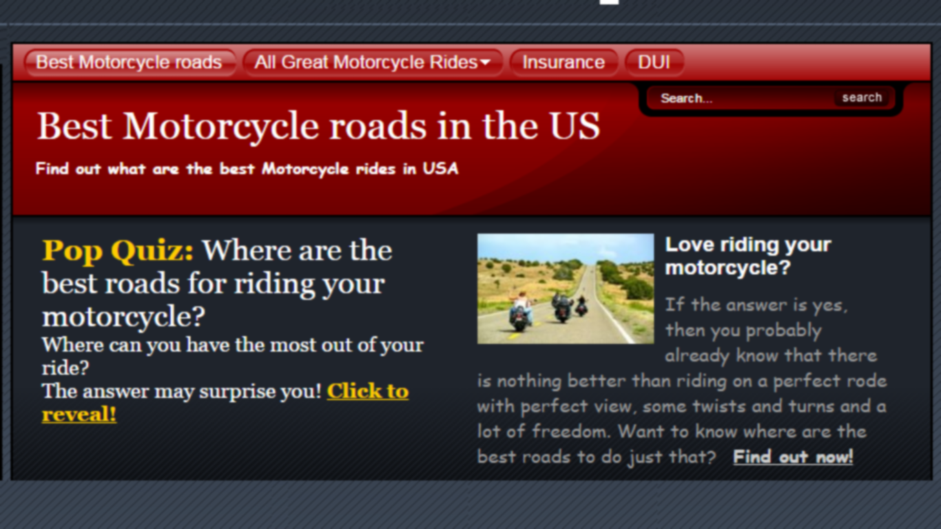 Find out now where are the best roads in the US for Ducati riders