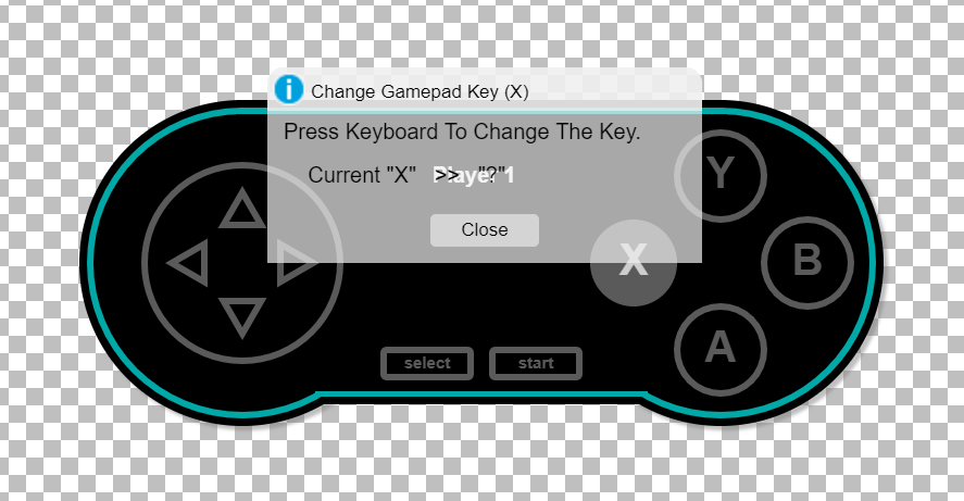 pigspark 4 keys gamepad
