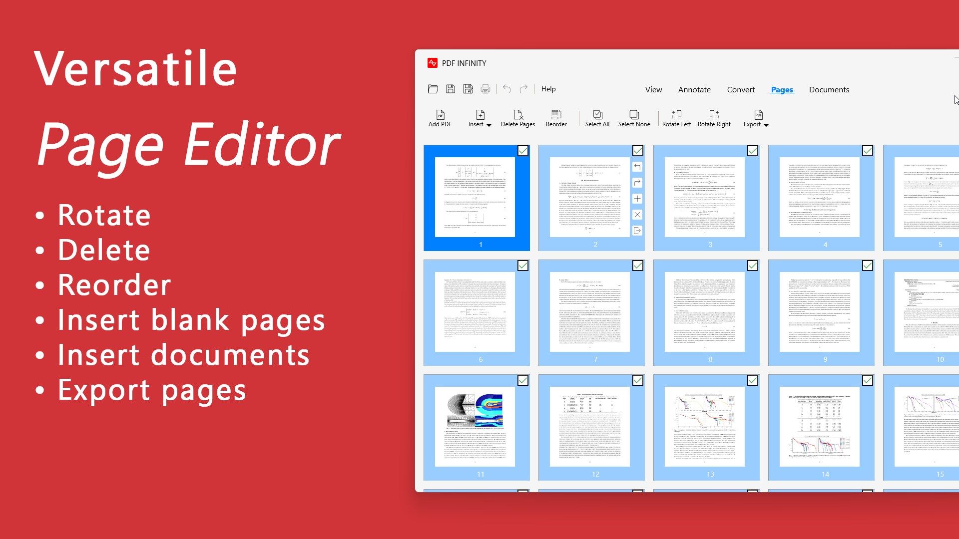 PDF INFINITY: PDF Reader, Editor & Converter