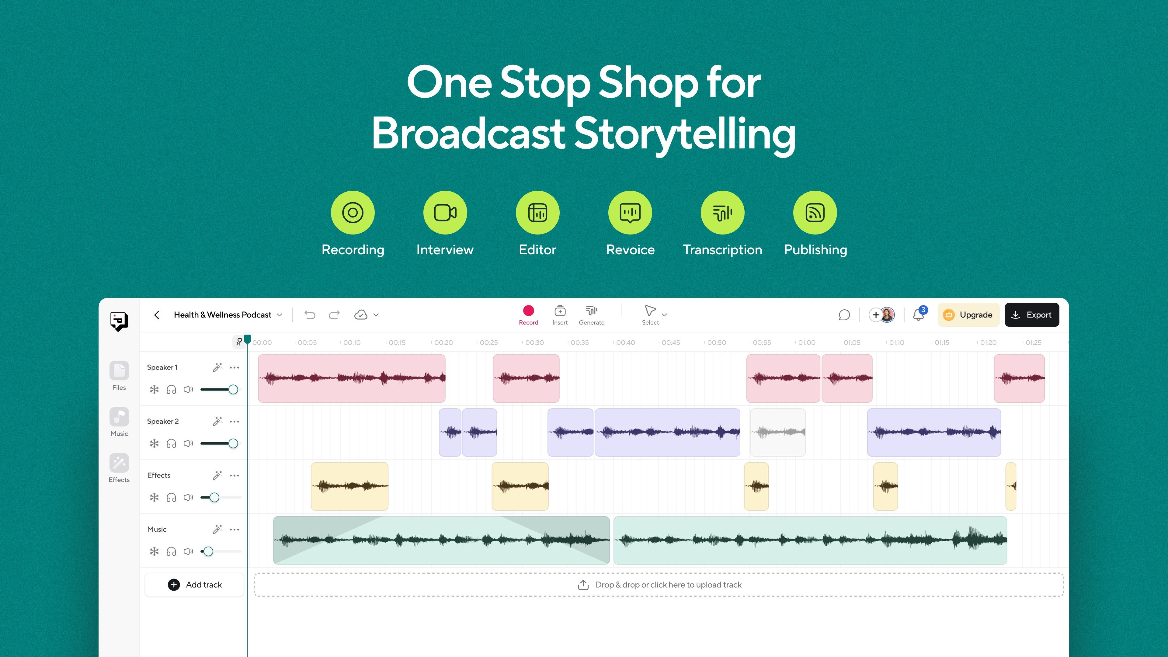 One Stop Shop for Broadcast Storytelling