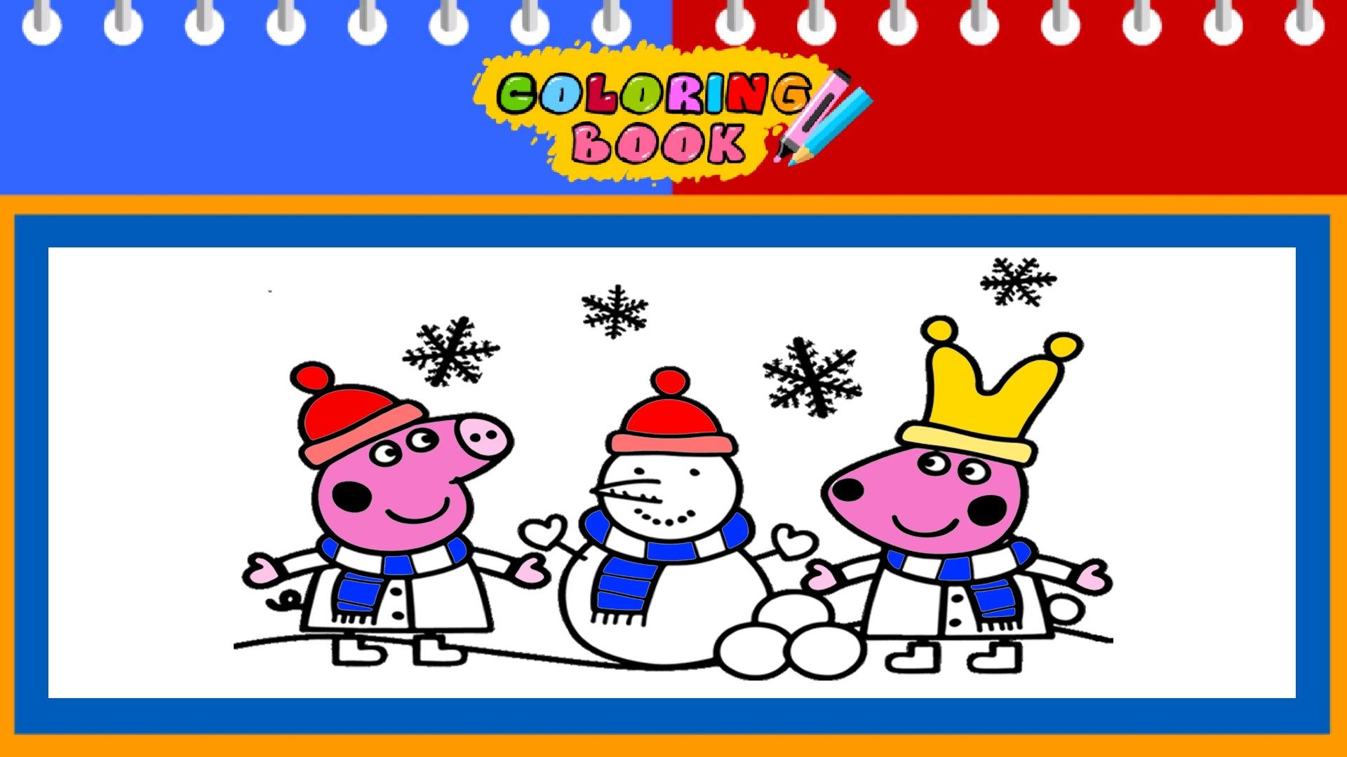 Pig Coloring book