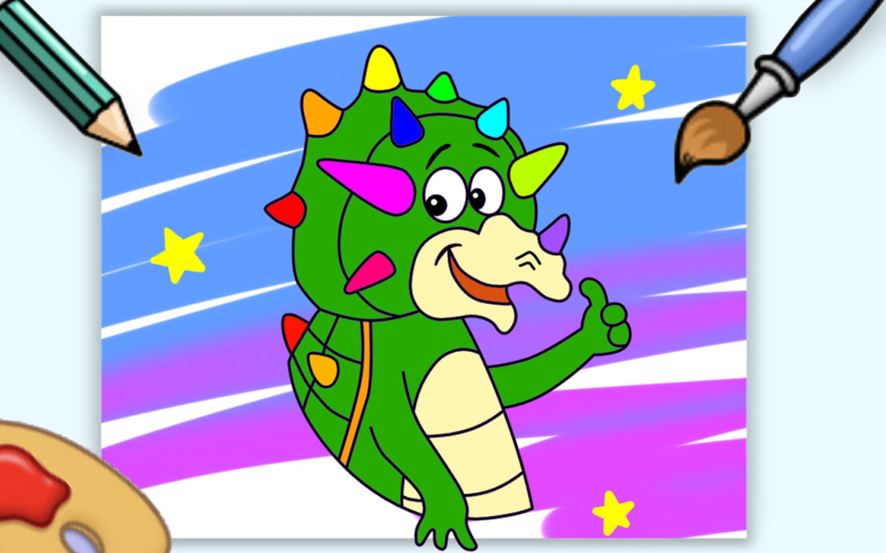 Dino Fun - Free Toddler Games for Kids Ages 2, 3, 4, 5 Years Old Learning ABC Math Coloring Puzzles Coding Salon Baby Care Doctor Dentist
