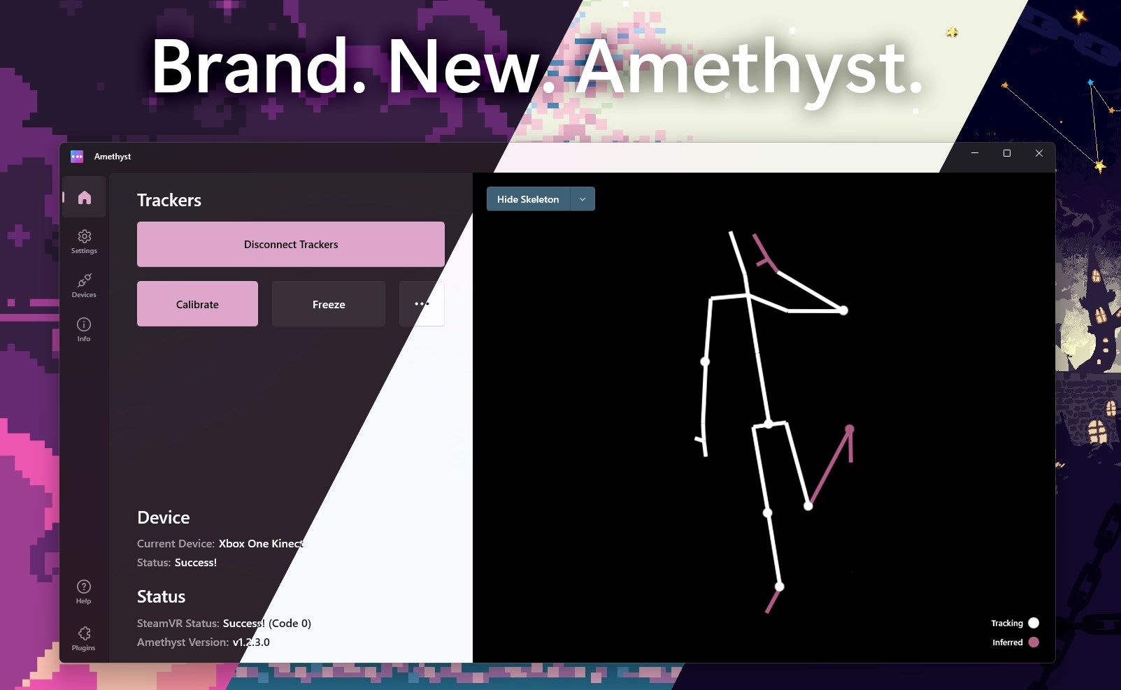 Amethyst - Open Source Body Tracking