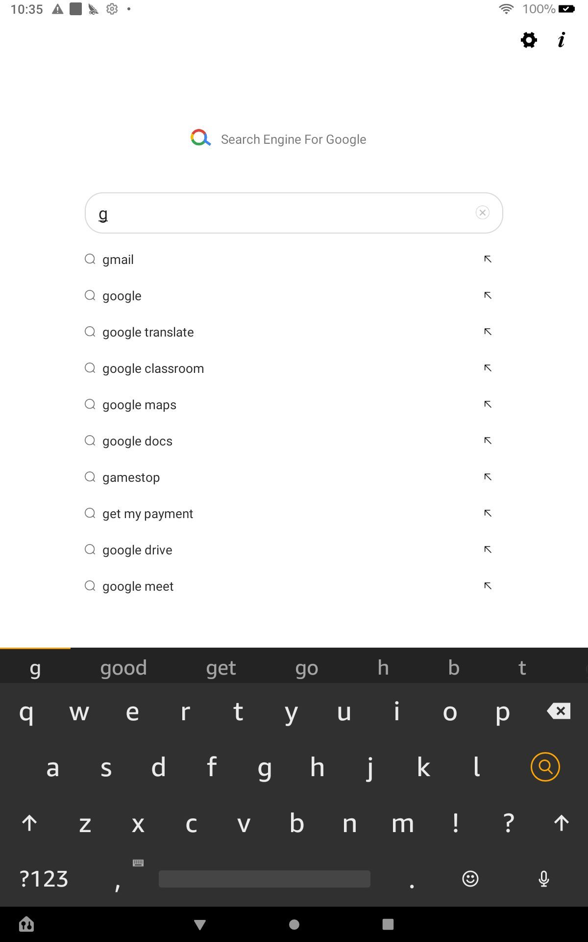 Search+ For Google