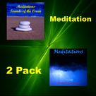 Meditations 2 Pack - Sounds Of The Oceans And Sounds Of Thunderstorms