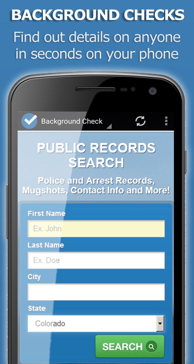 Background Check App