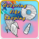 Shoping with me coloring free