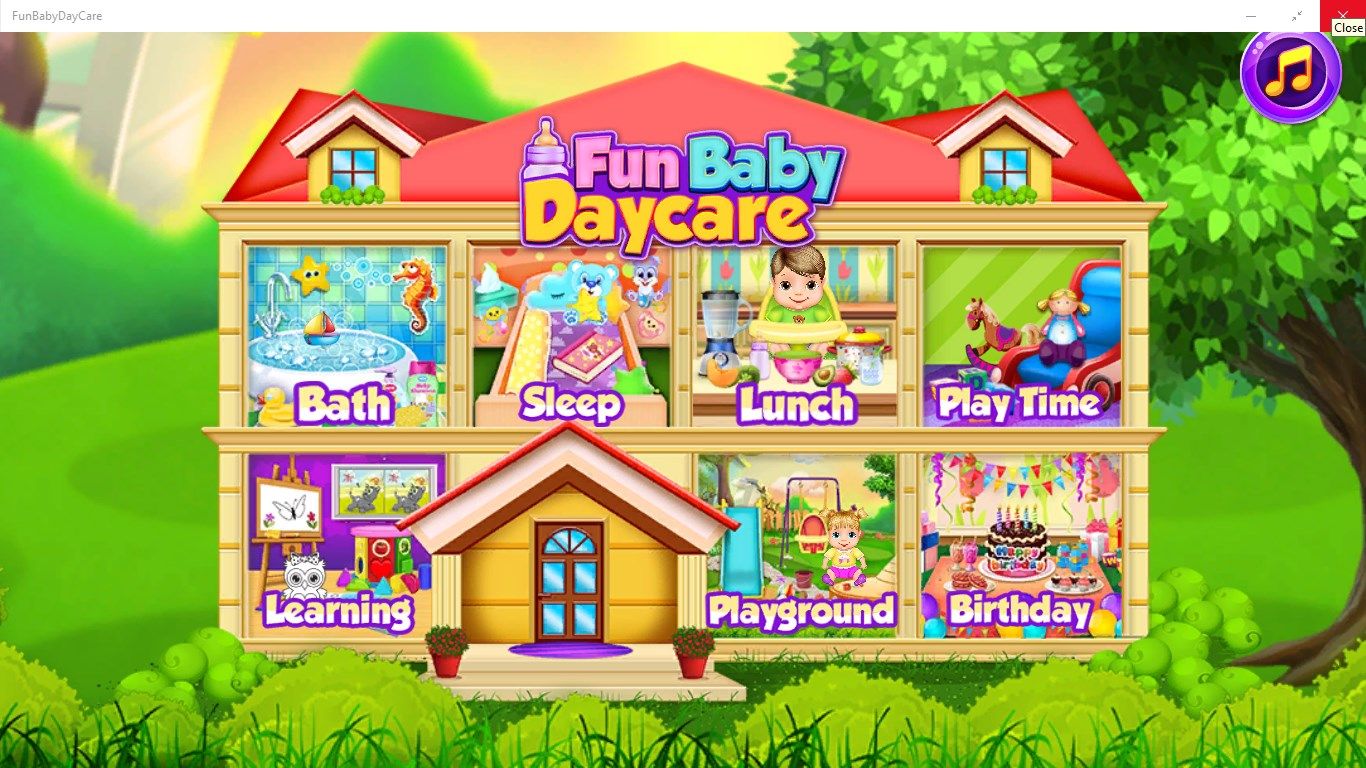 Baby Daycare Activity