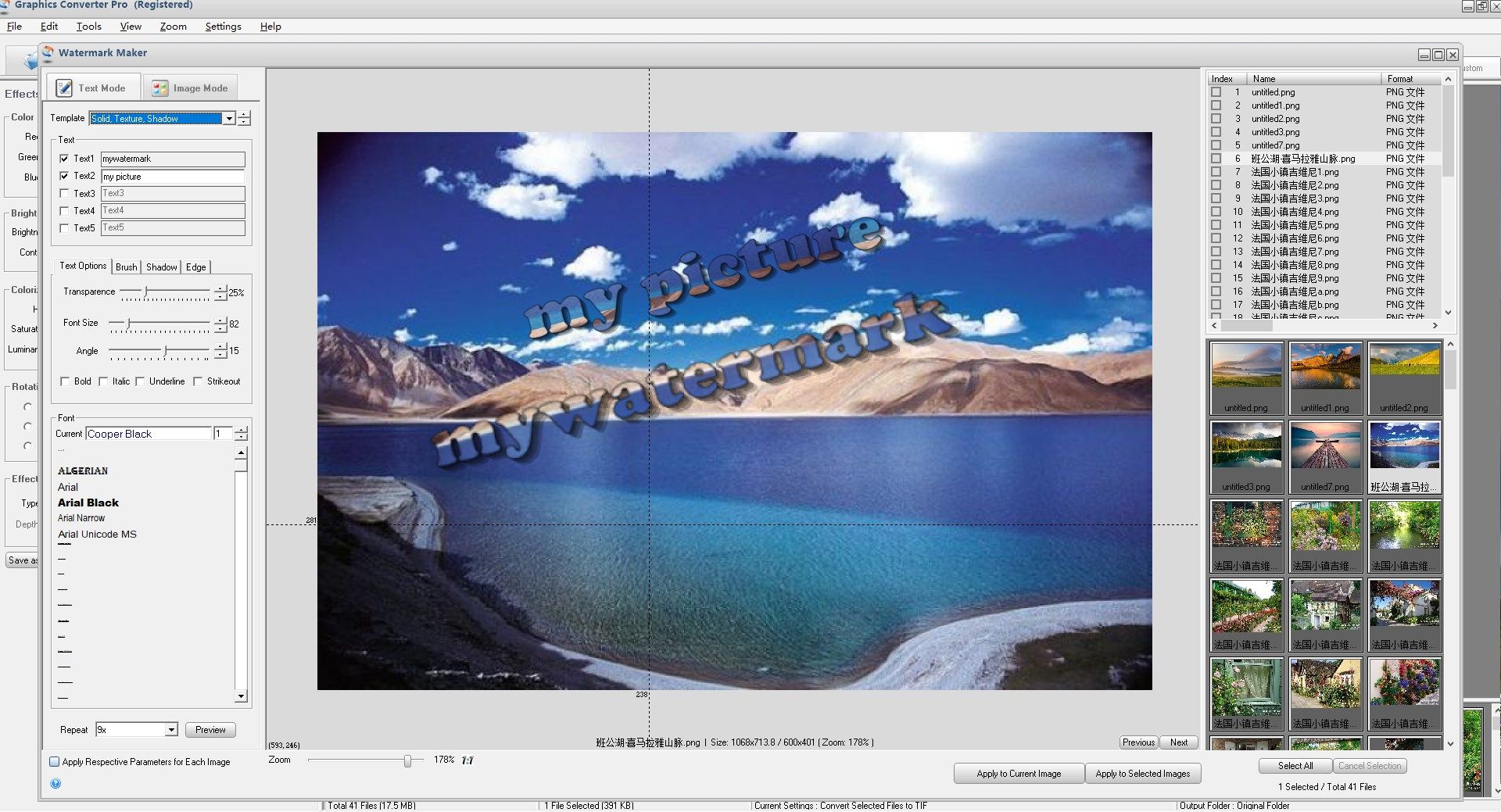 Frame Maker allows you to easily add frames on your images or photos