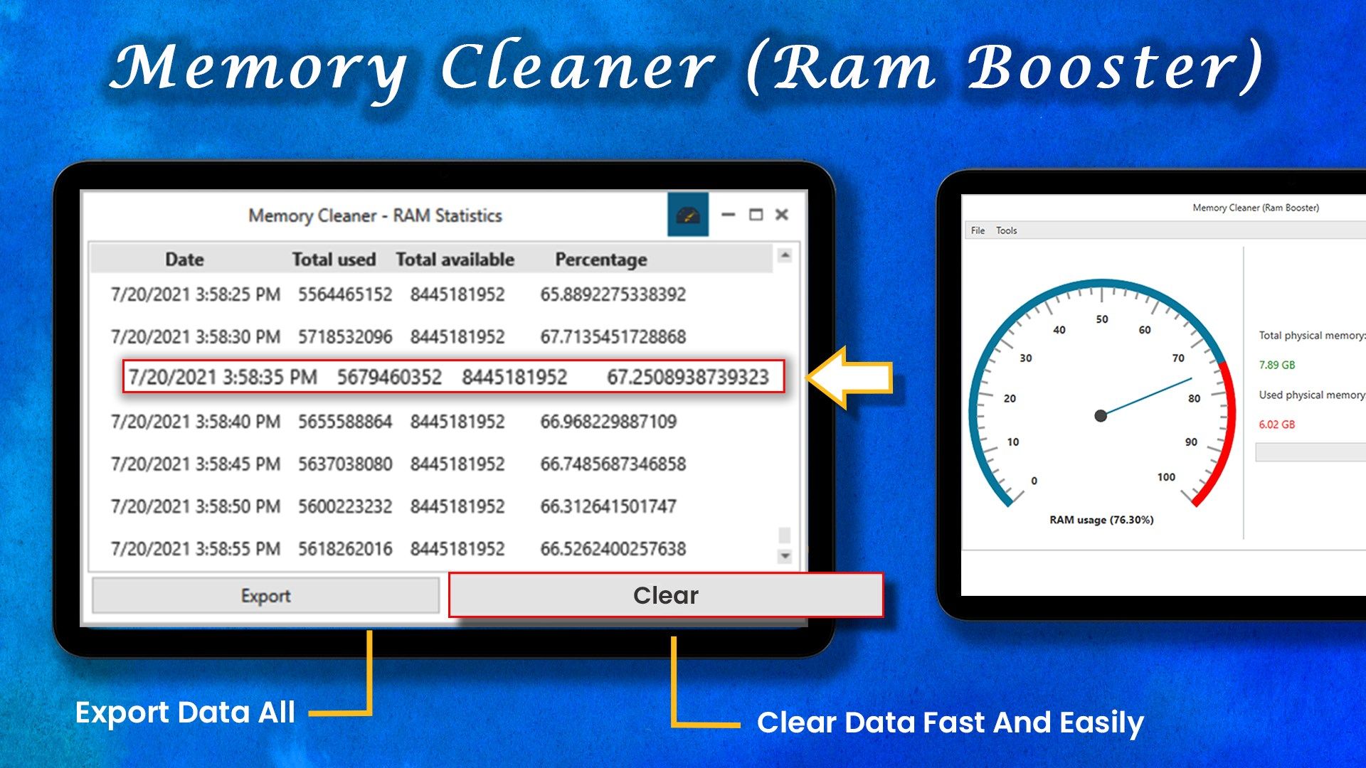 Ram Booster : Memory Cleaner
