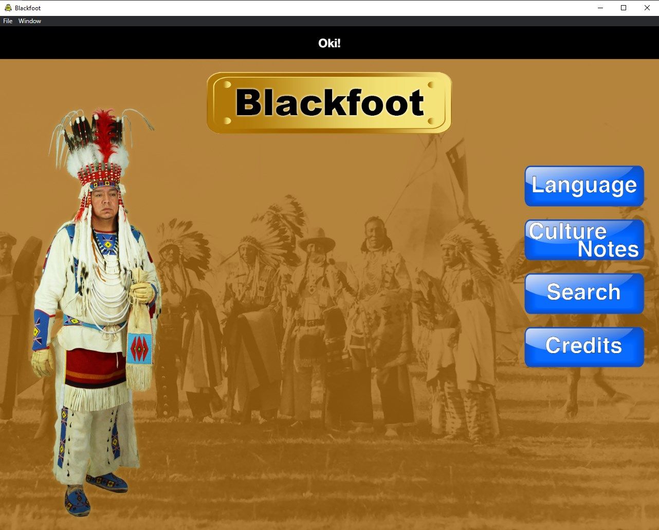 Speak Blackfoot