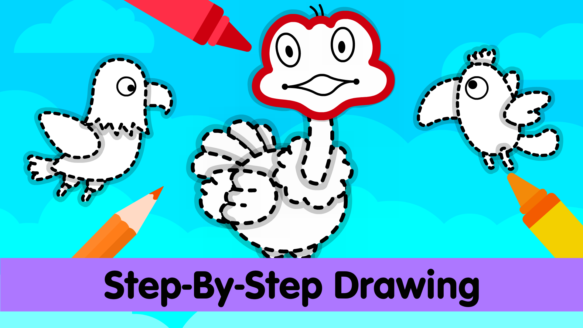 Drawing for Kids: Draw & Coloring Book, Kids Painting Games for Preschool Toddlers 2,3,4,5 Year Olds