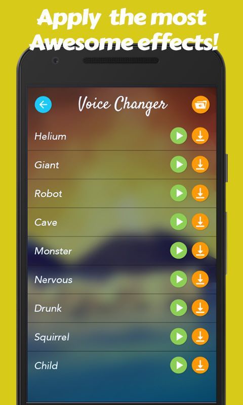 Voice changer - Voice Effects