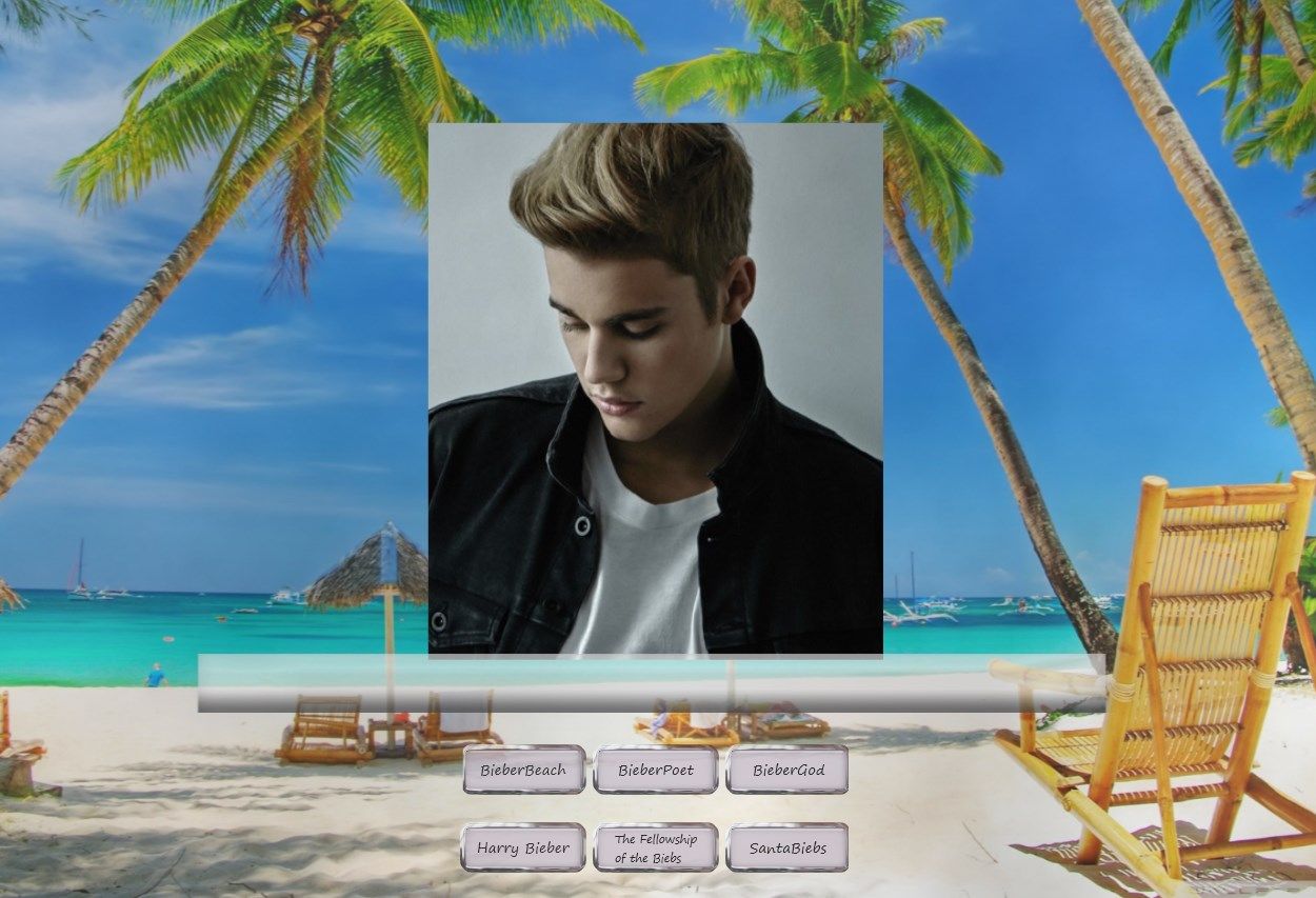 Worship the Biebs in immersive shrine locations.