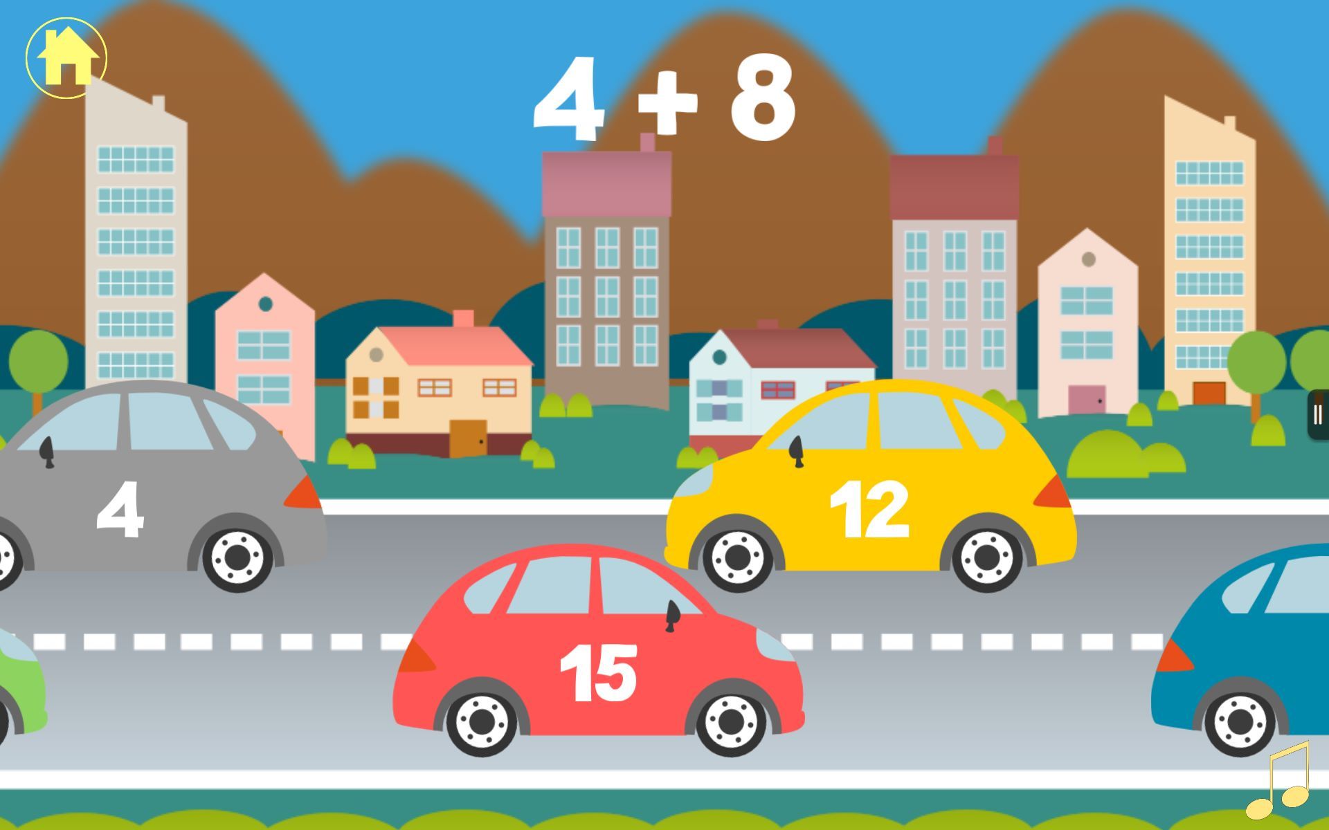 Math Quiz Free: Kindergarten, First, Second, and Third Grade Arithmetic Practice Game
