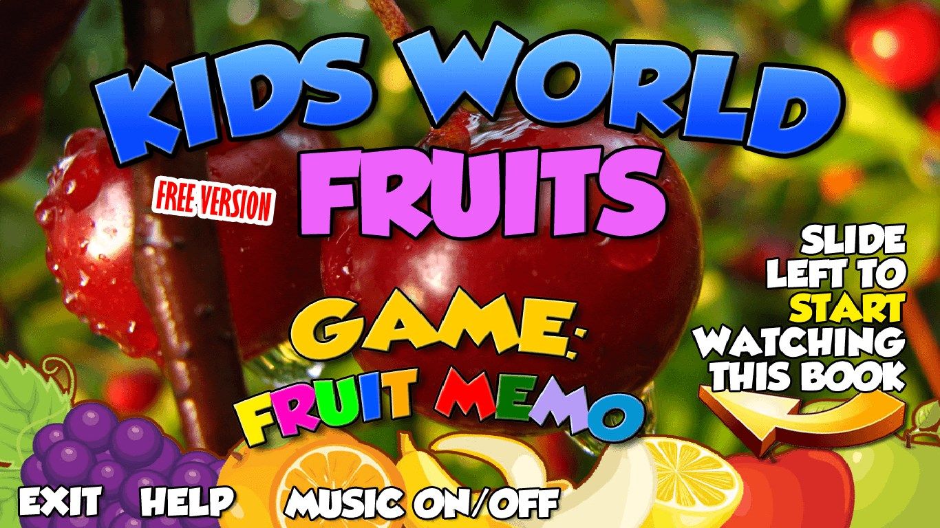 Kids World: Fruits