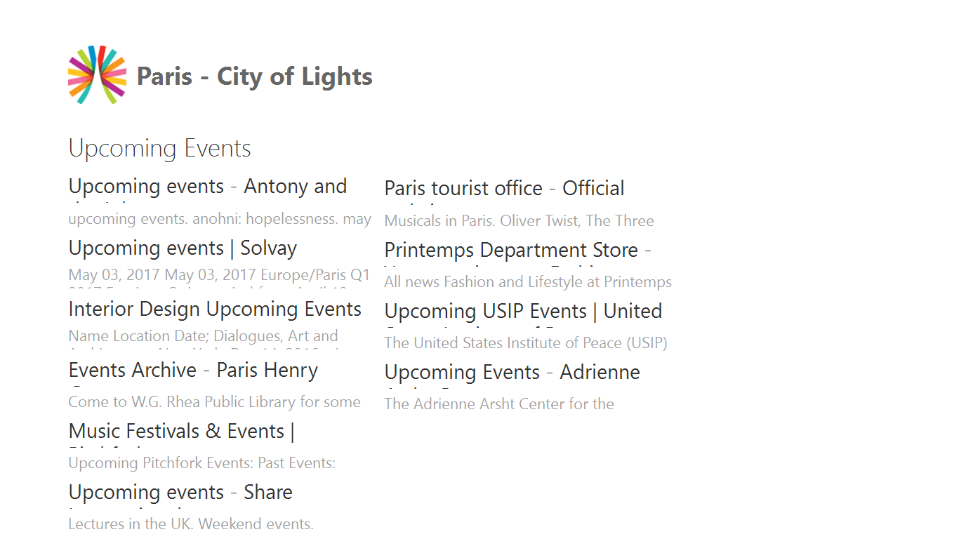 Paris - City of Lights