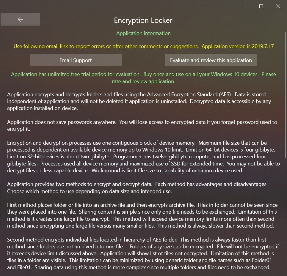 Encryption Locker