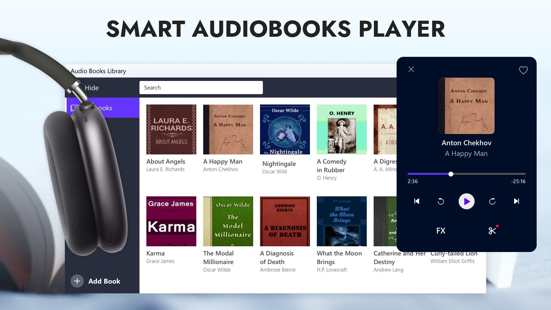 Audio Books Library - Audiobooks Player & Reader